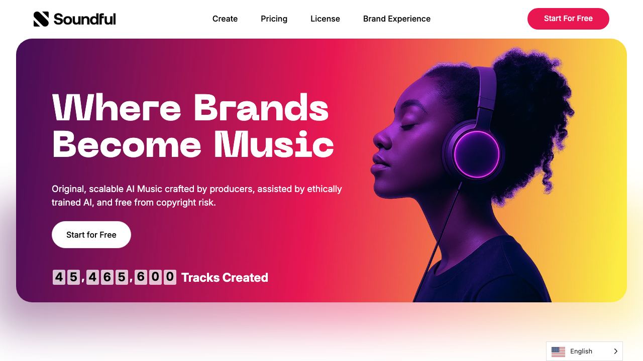 Soundful 网站截图