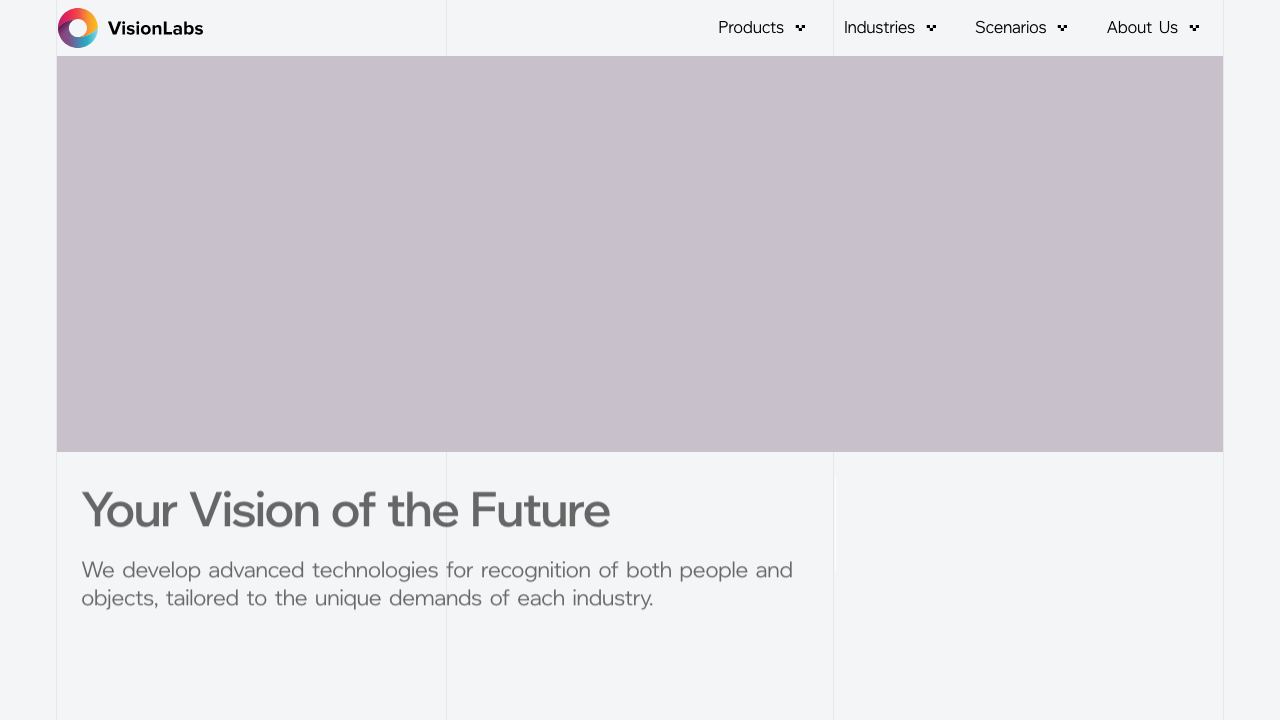 visionlabs.ai 网站截图