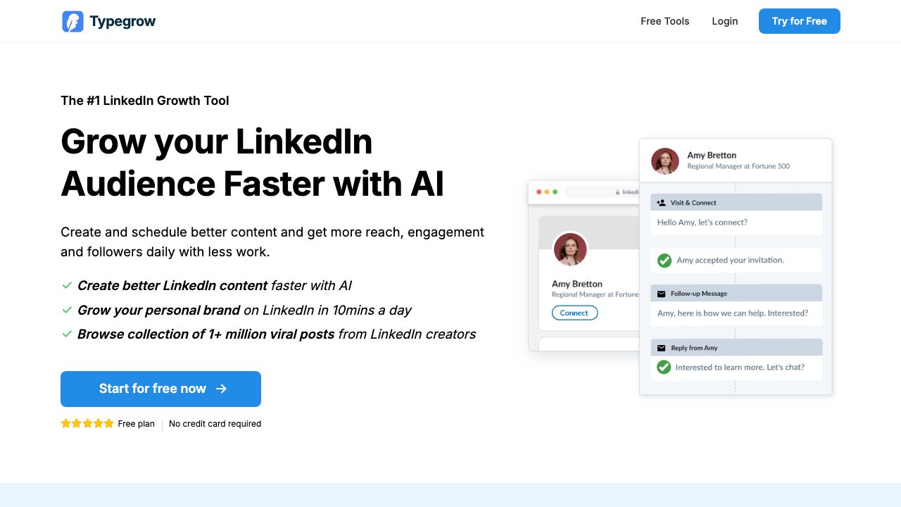 Typegrow website screenshot