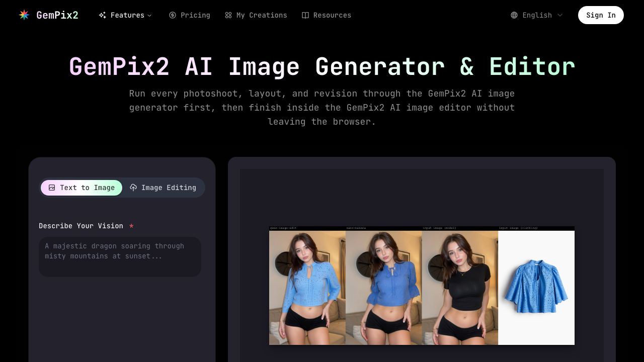 GemPix2- 网站截图