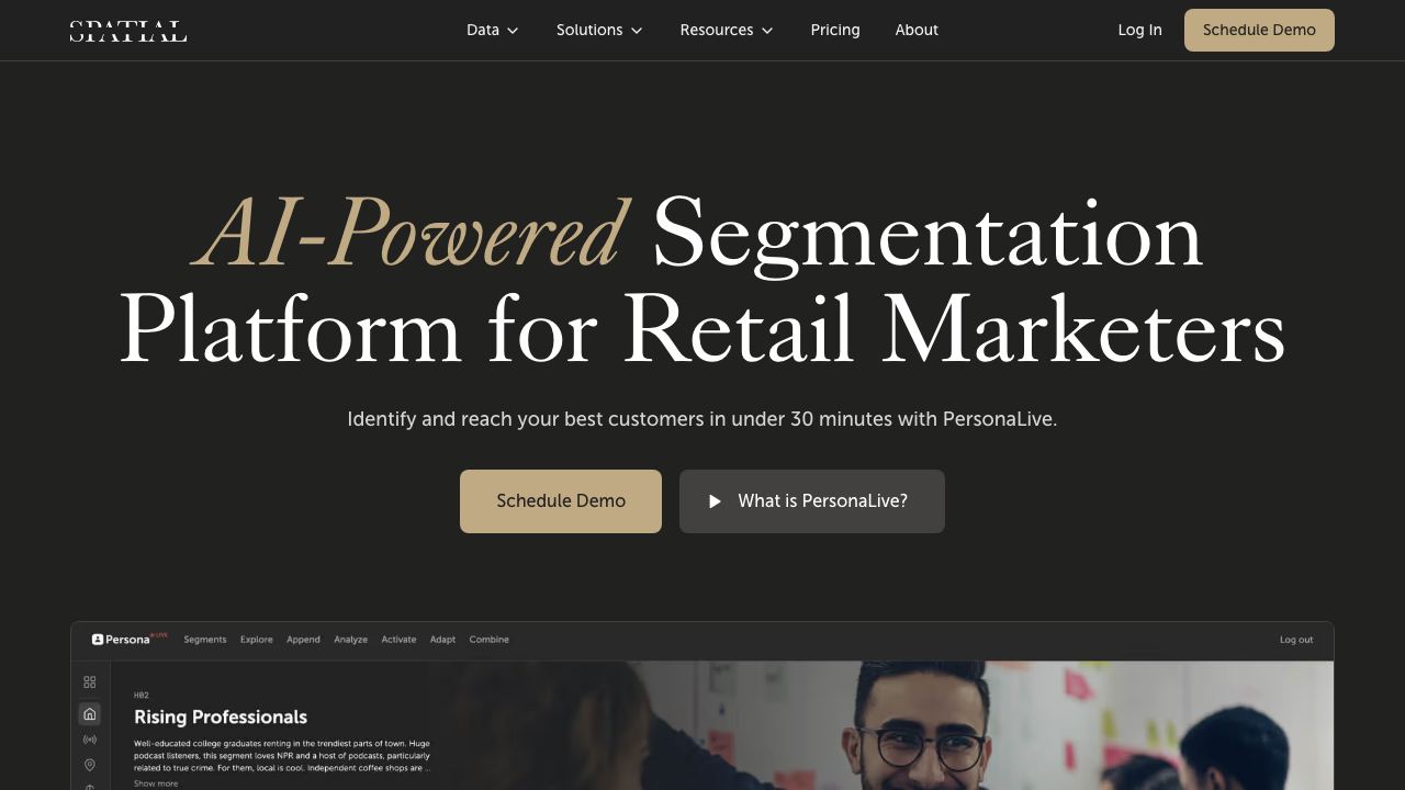 Spatial.ai 网站截图