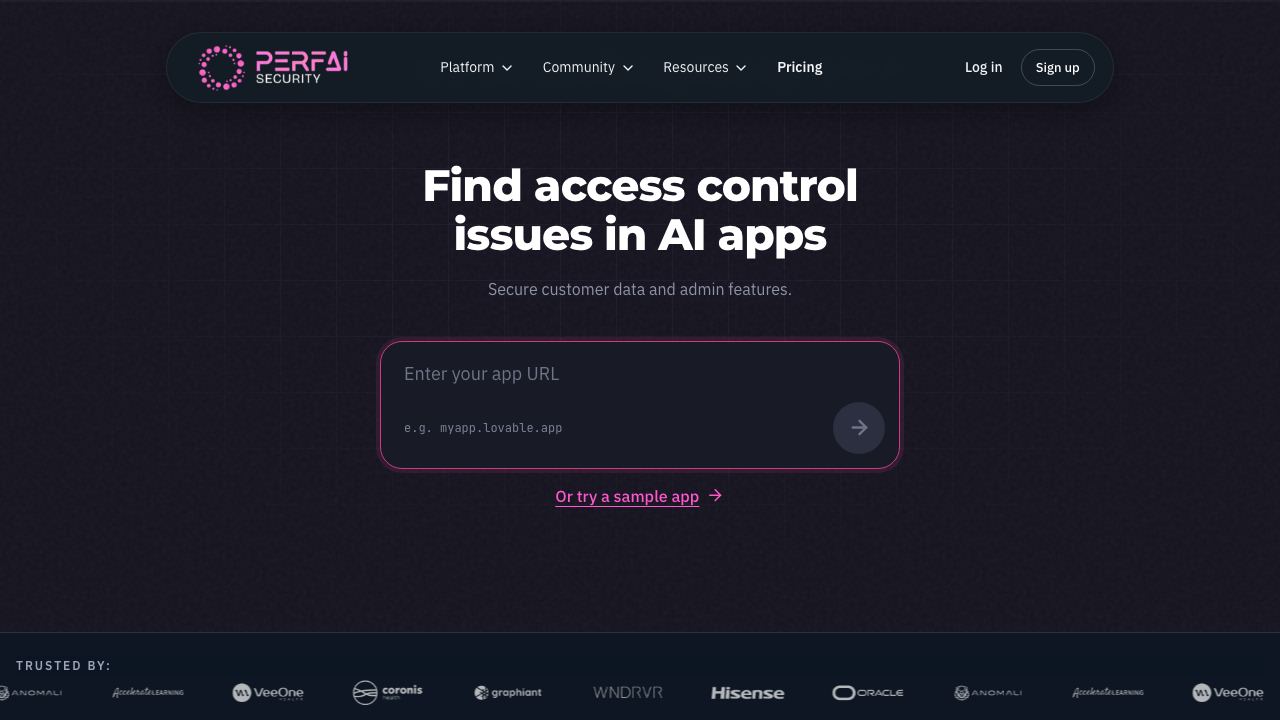 App & API Privacy Mgmt 网站截图