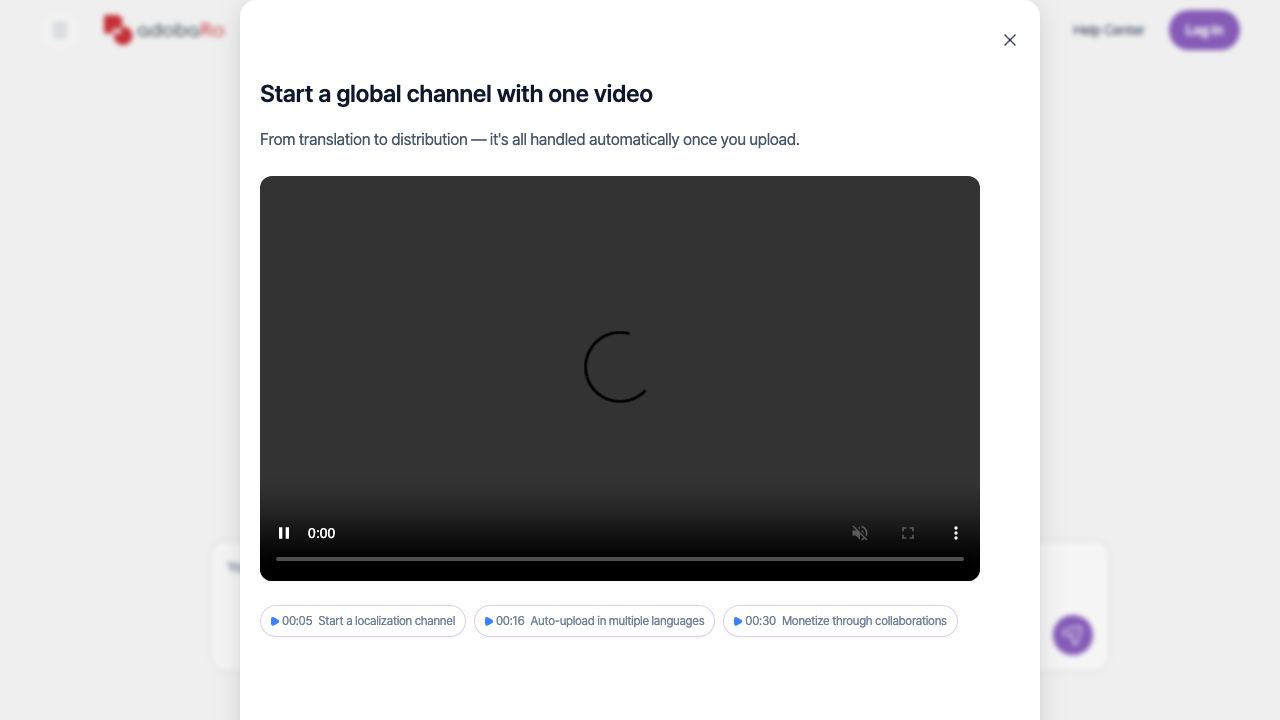 adobaRo website screenshot