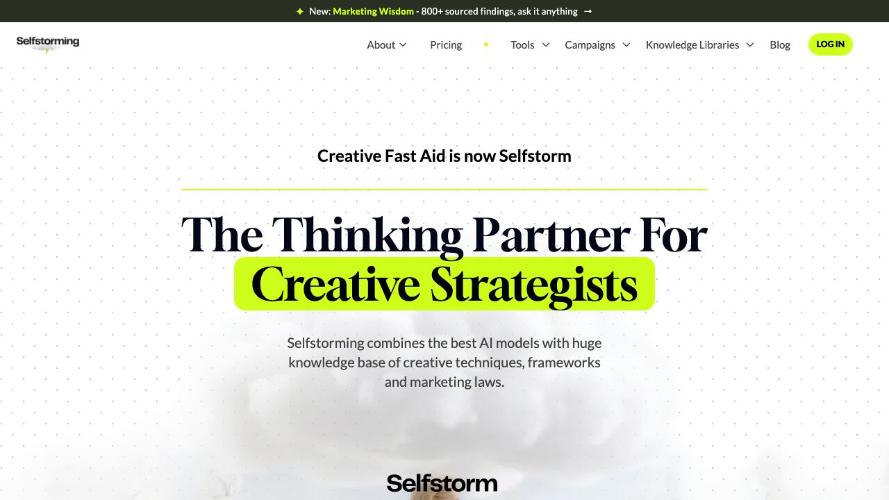 Creative Fast AID 网站截图