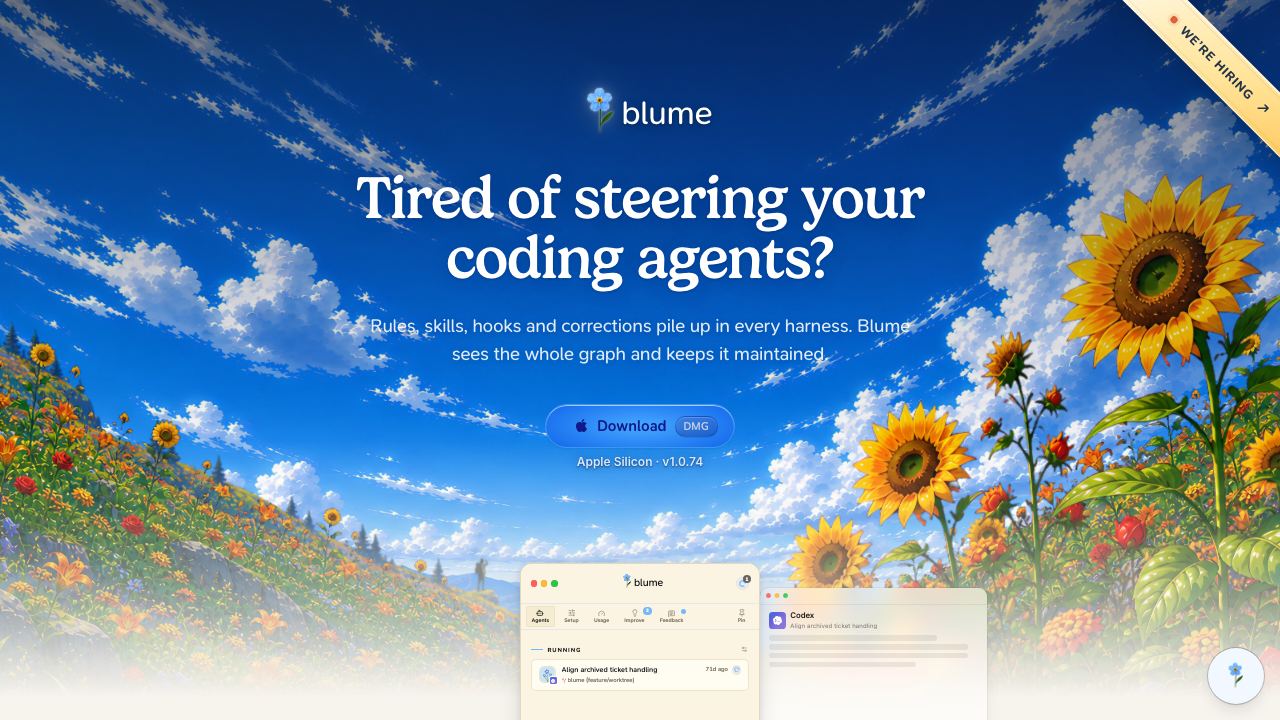 Blume.codes 网站截图