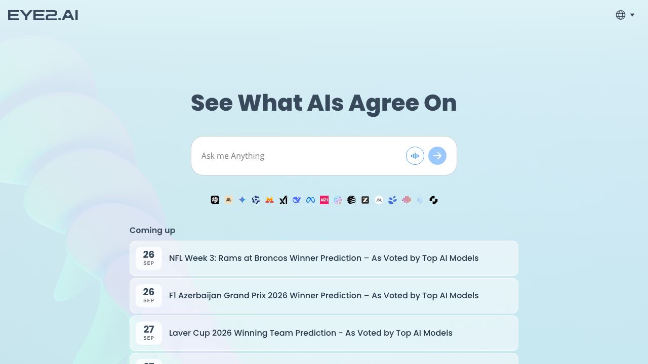Eye2.ai 网站截图