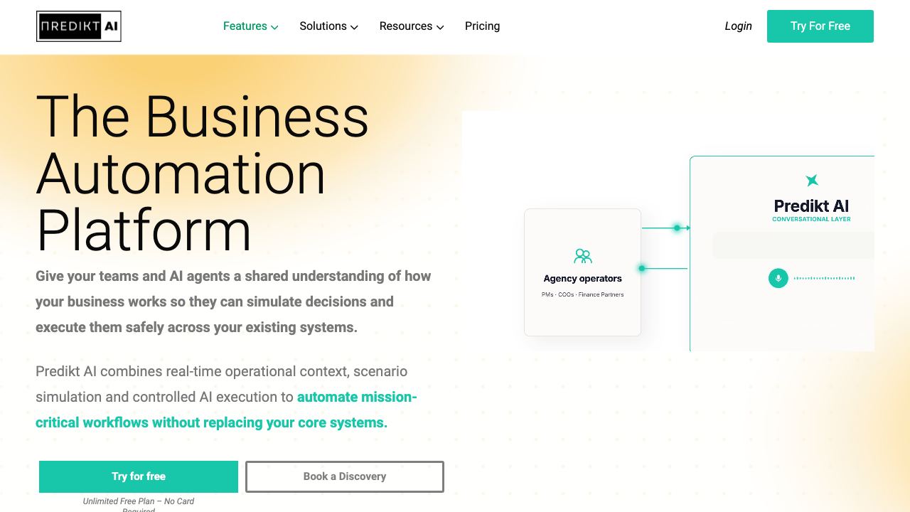 Predikt AI website screenshot