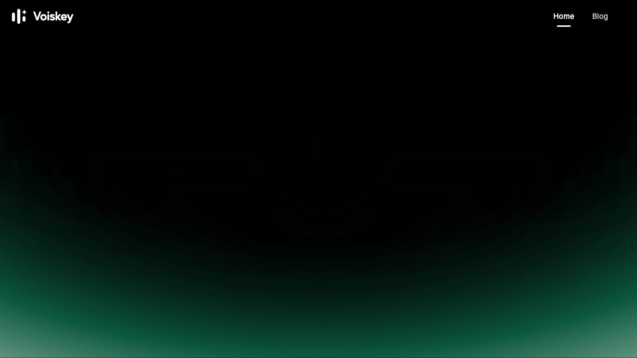 Voiskey 网站截图