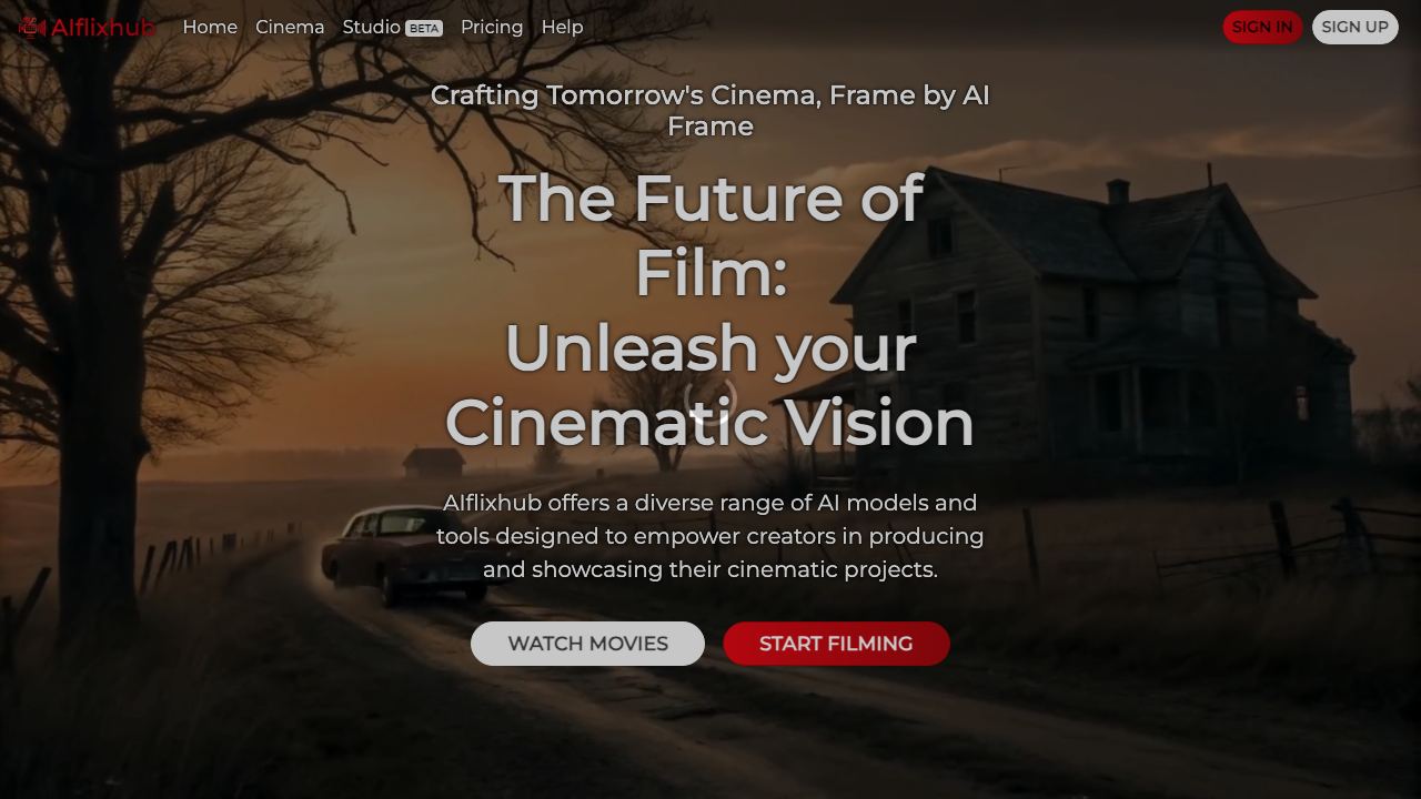 AIflixhub 网站截图