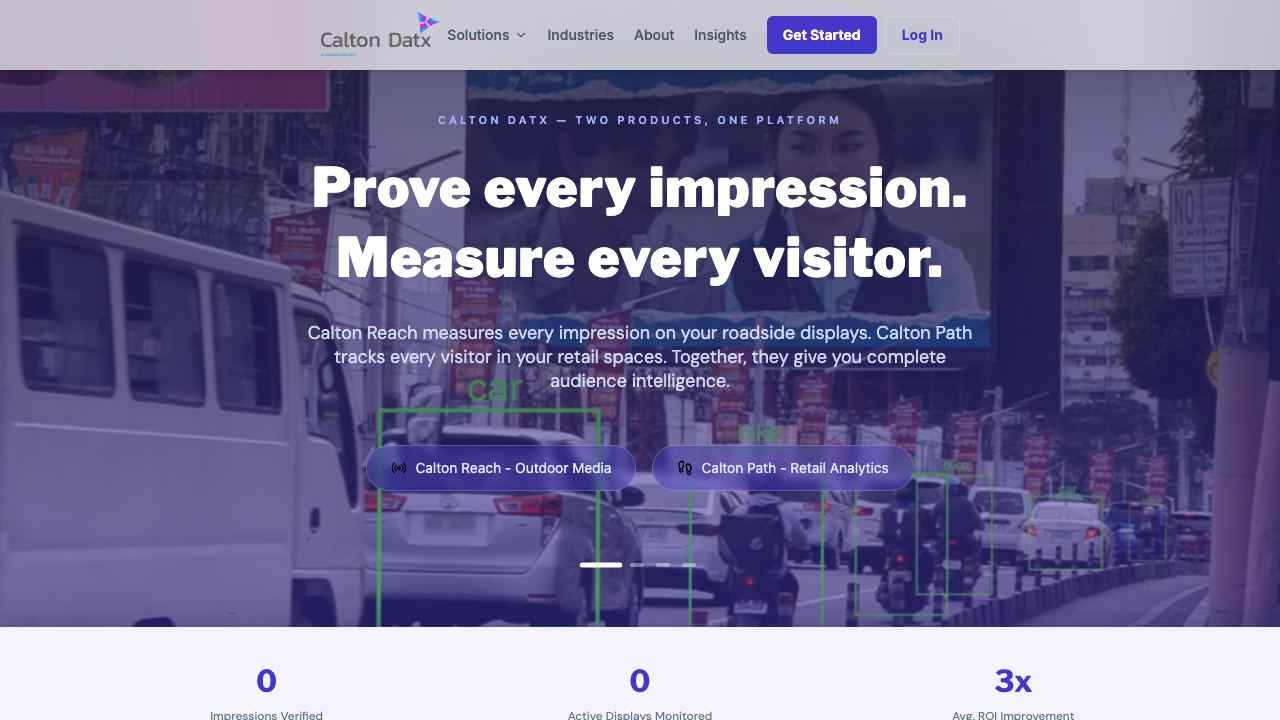 Calton Datx 网站截图