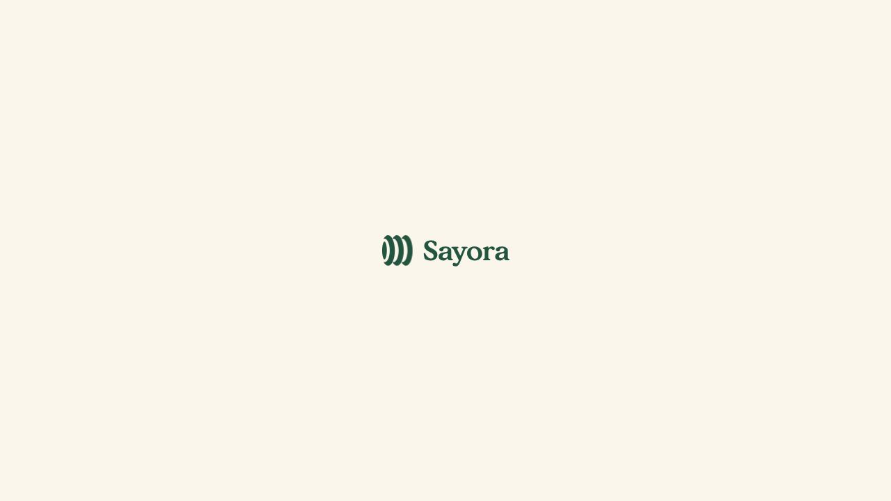 Sayora 网站截图