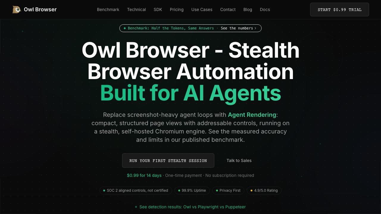 Owl Browser 网站截图