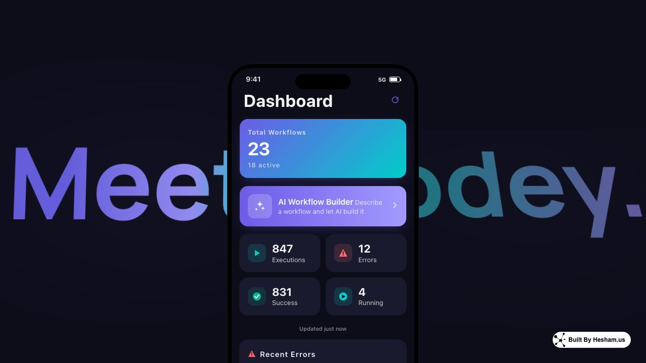 Nodey website screenshot