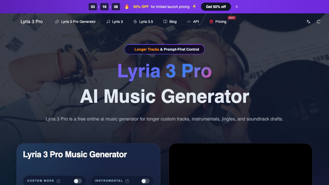 Lyria 3 Pro - 1 网站截图