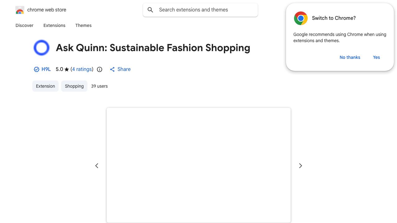 Ask Quinn: Sustainable Fashion Shopping 网站截图