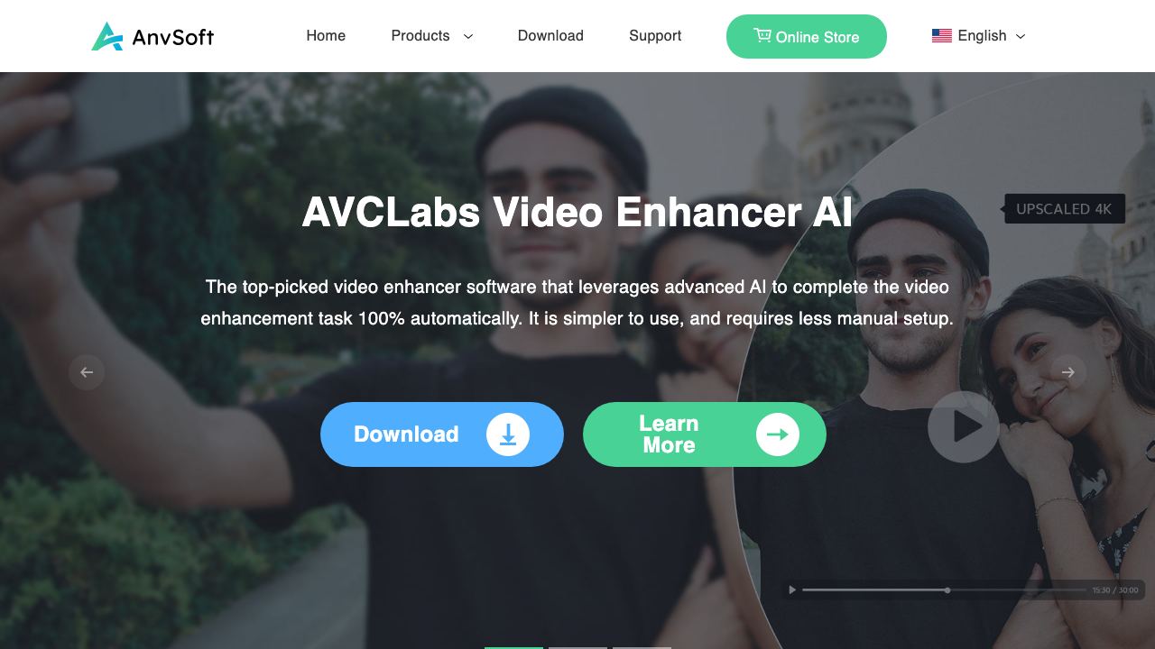 anvsoft.com website screenshot
