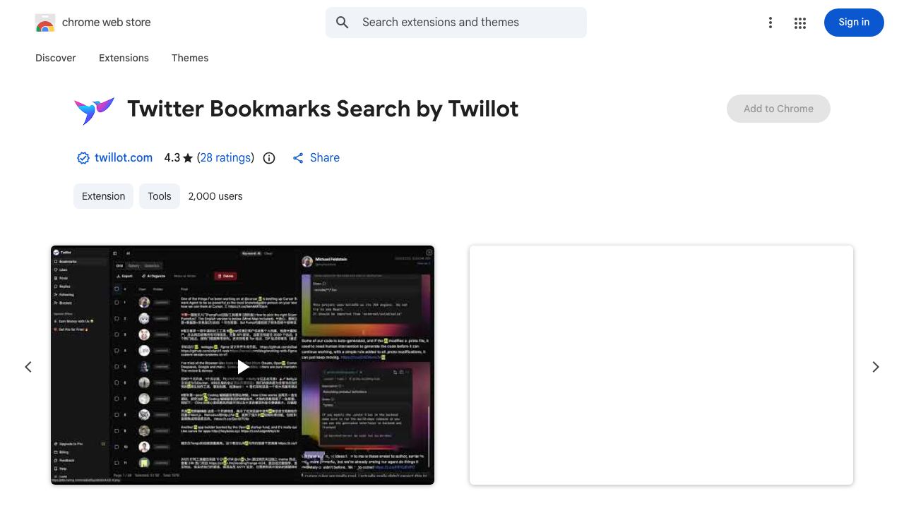 Twillot - Twitter Copilot website screenshot