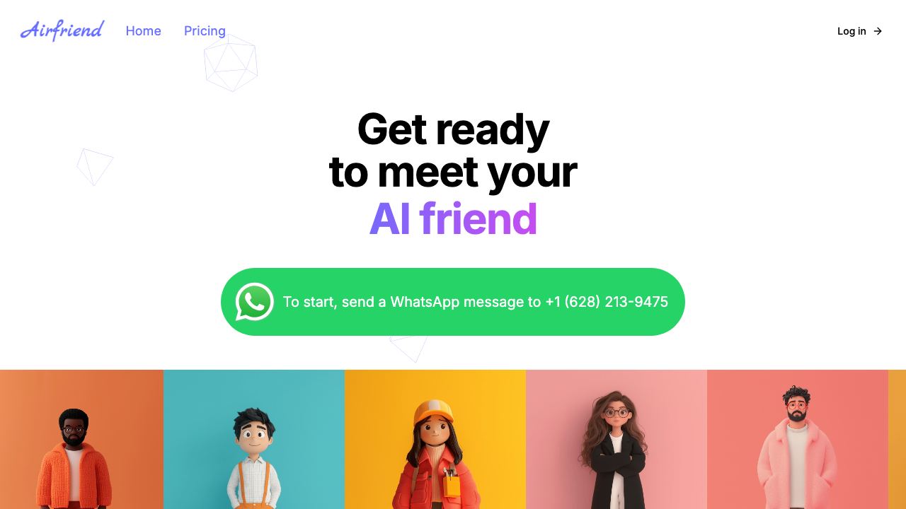 Airfriend 网站截图