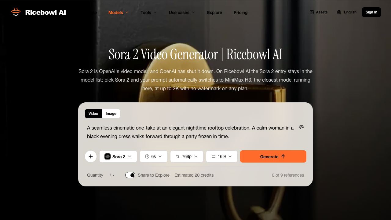 Sora2 Video Generator - Create Viral Character Consistent Videos website screenshot