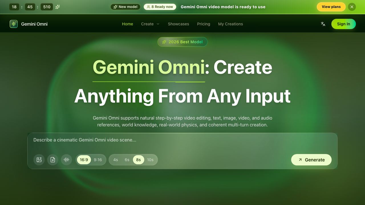 Gemini Omni - 3 网站截图
