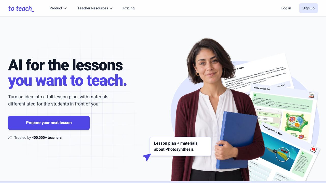 to teach 网站截图