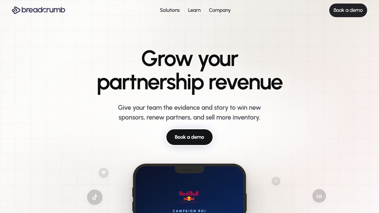 Breadcrumb.ai 网站截图