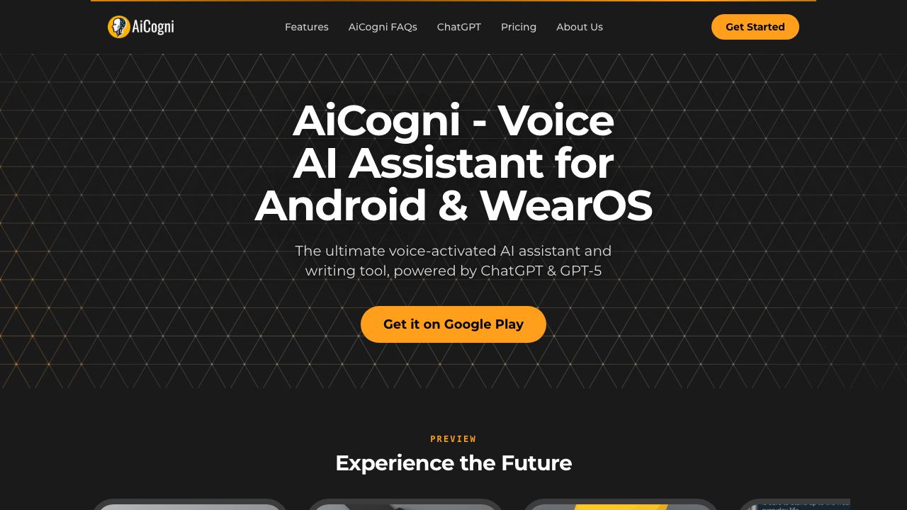 AiCogni 网站截图