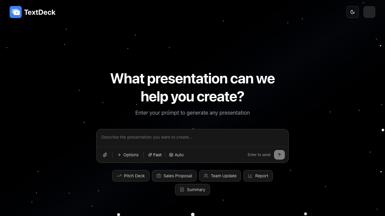TextDeck 网站截图