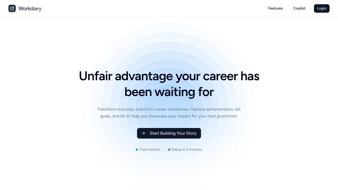 Workdiary 网站截图