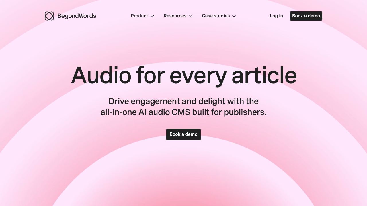 SpeechKit website screenshot