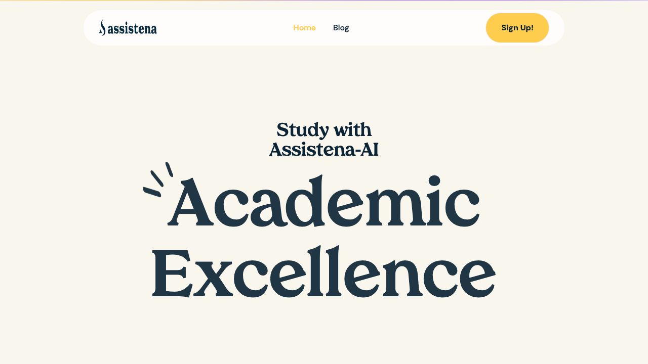 Assistena 网站截图