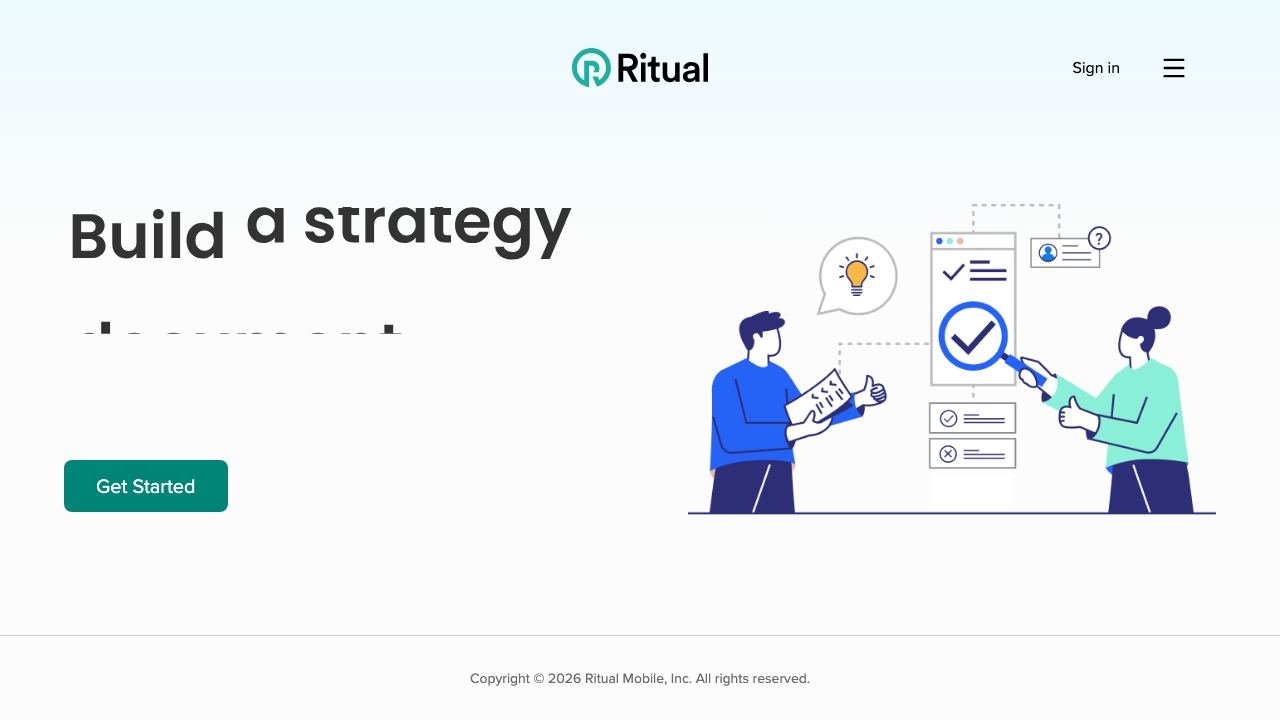 Ritual 网站截图