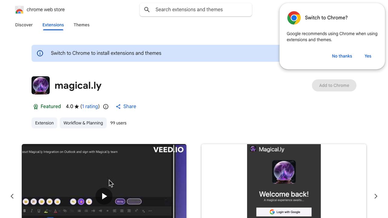 magical.ly 网站截图