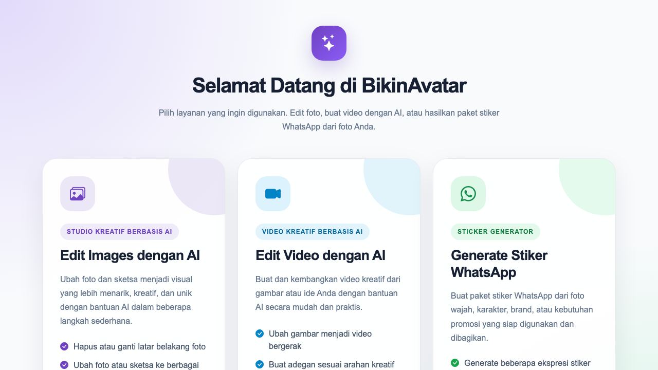 BikinAvatar.com 网站截图