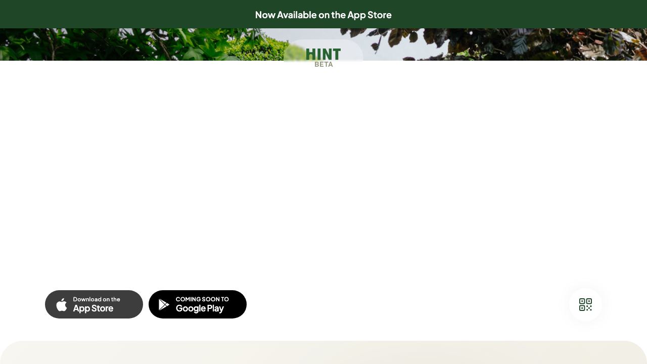 HINT Home Intelligence website screenshot