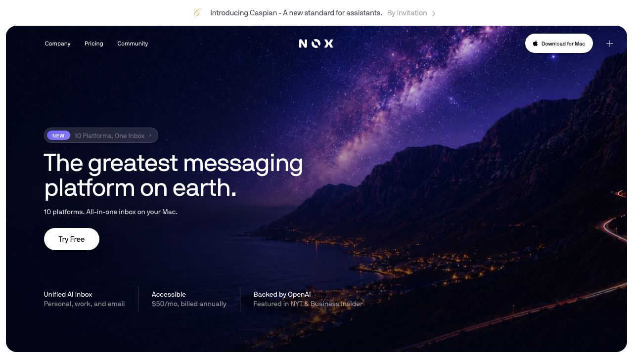 RPLY website screenshot