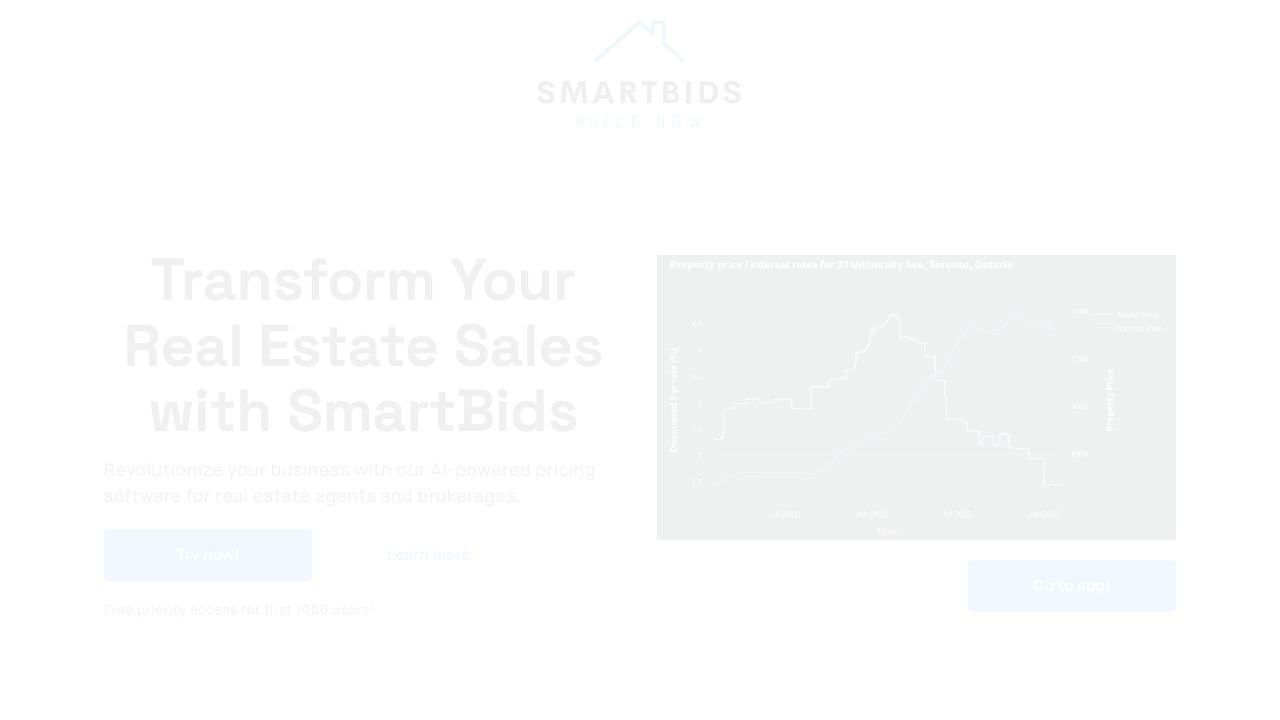 SmartBids.ai 网站截图