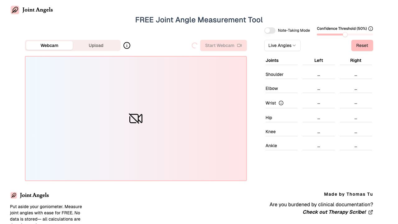 Joint Angels 网站截图
