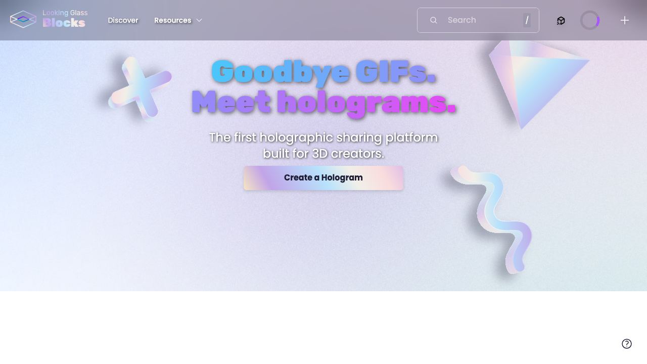 Looking Glass Blocks 网站截图