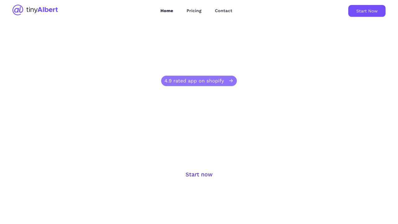 tinyEinstein 网站截图