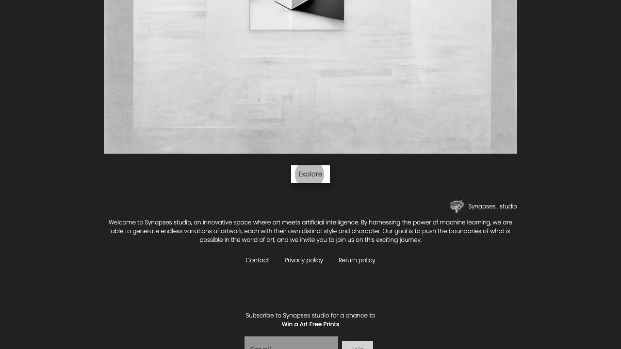 Synapses.studio 网站截图