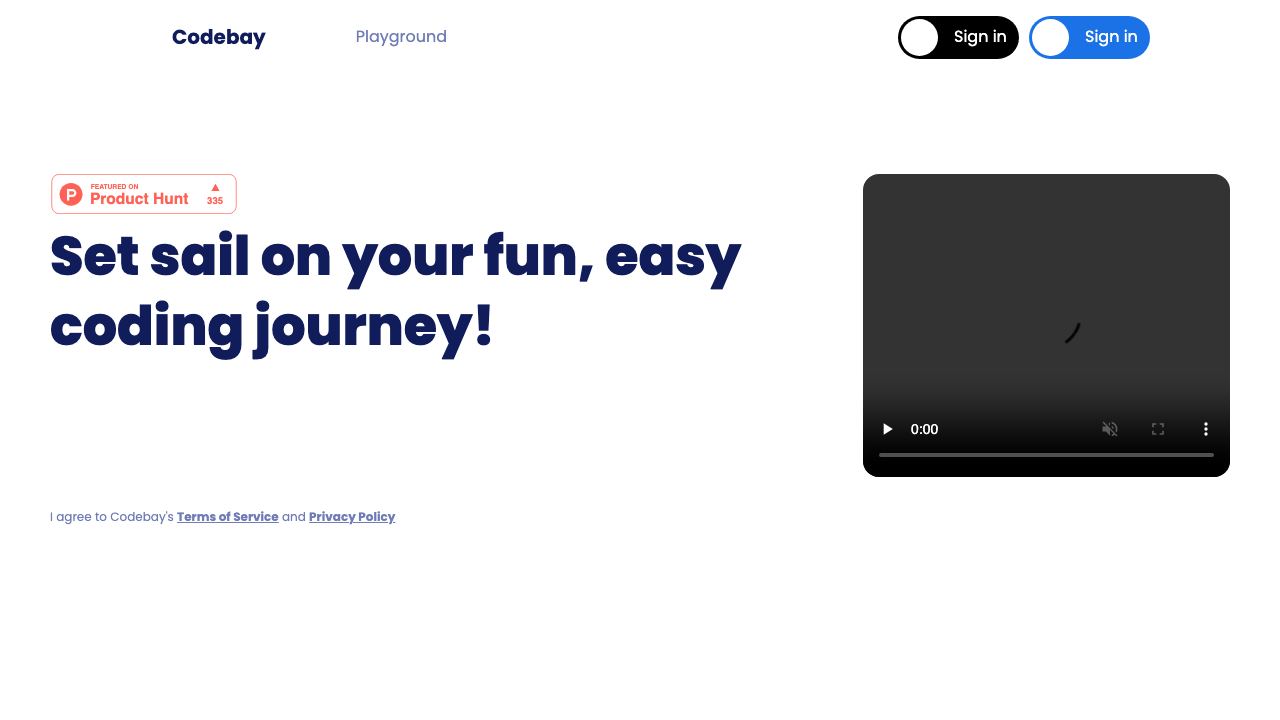 Codebay.ai 网站截图
