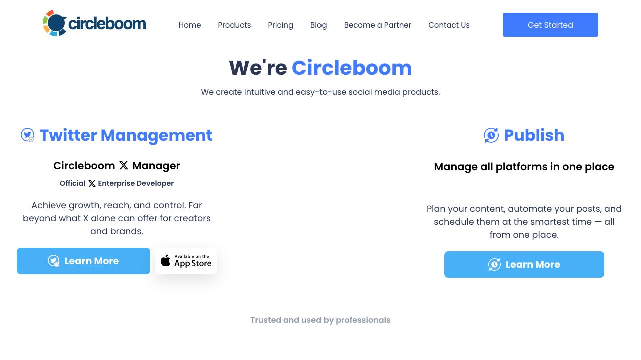 Circleboom 网站截图