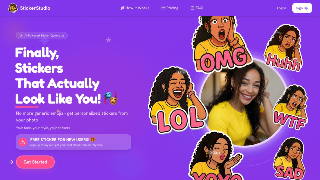 StickerStudio 网站截图