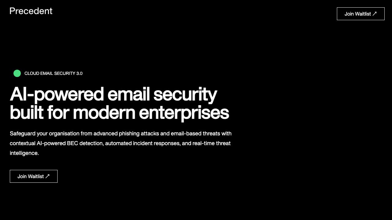 Precedent.io 网站截图