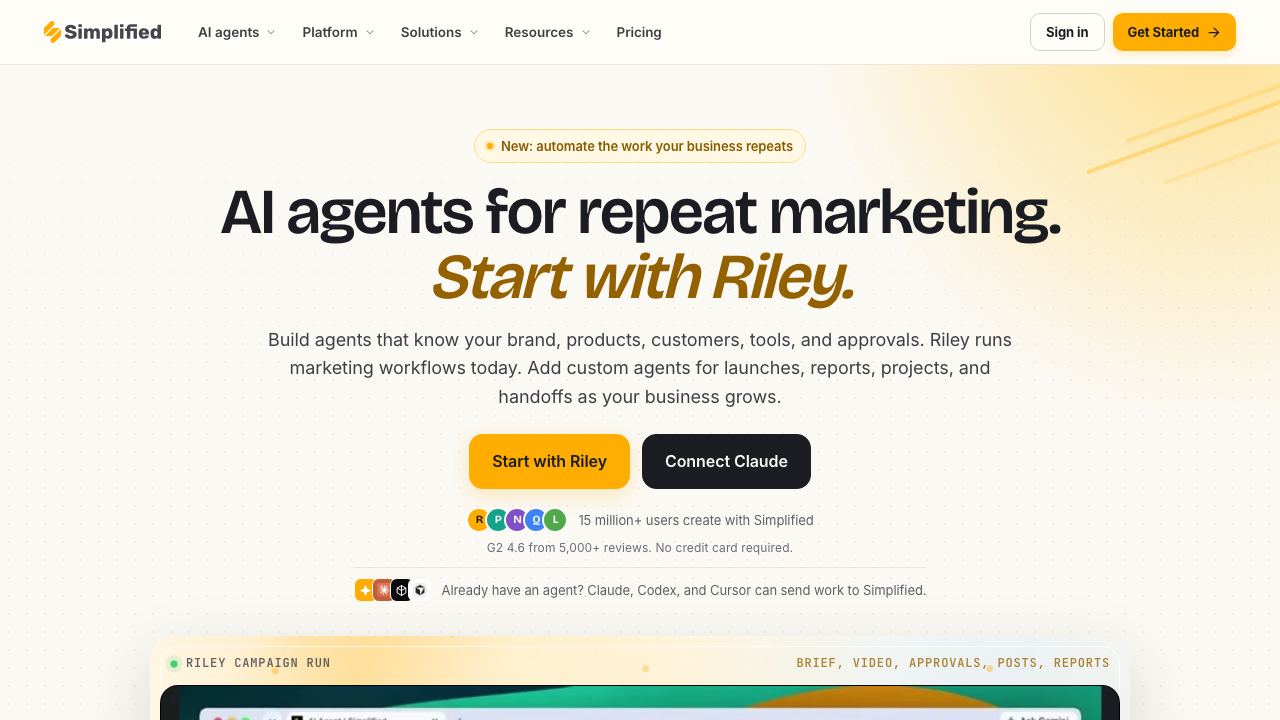 simplified.co website screenshot