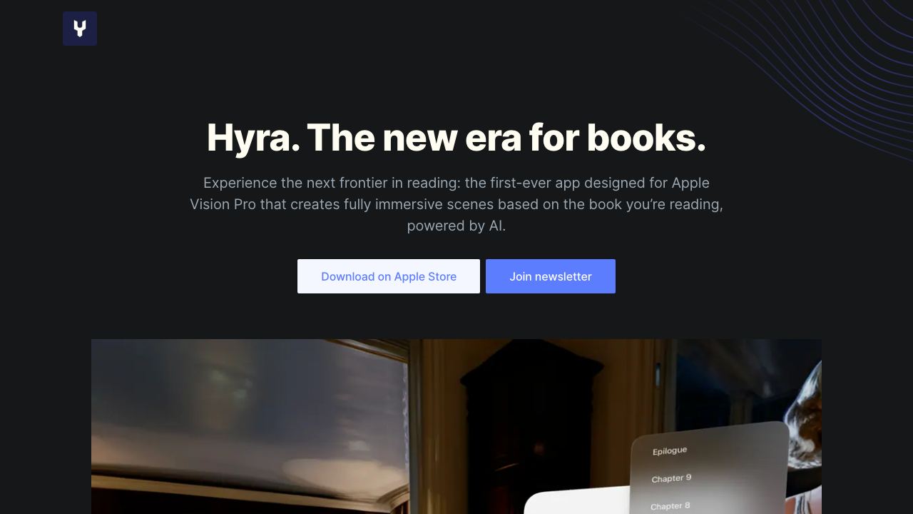 Hyra 网站截图