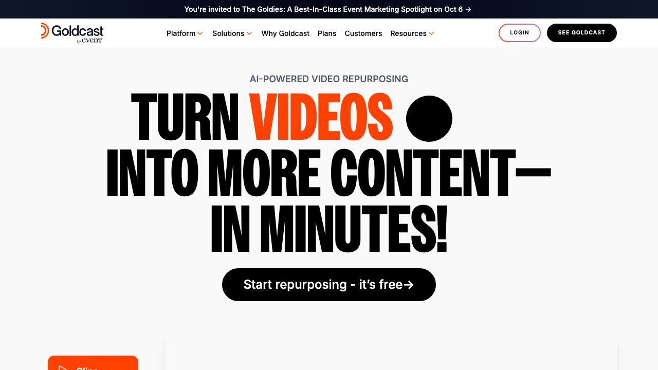 Content Lab website screenshot