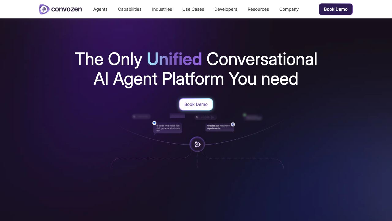 CallZen.AI 网站截图