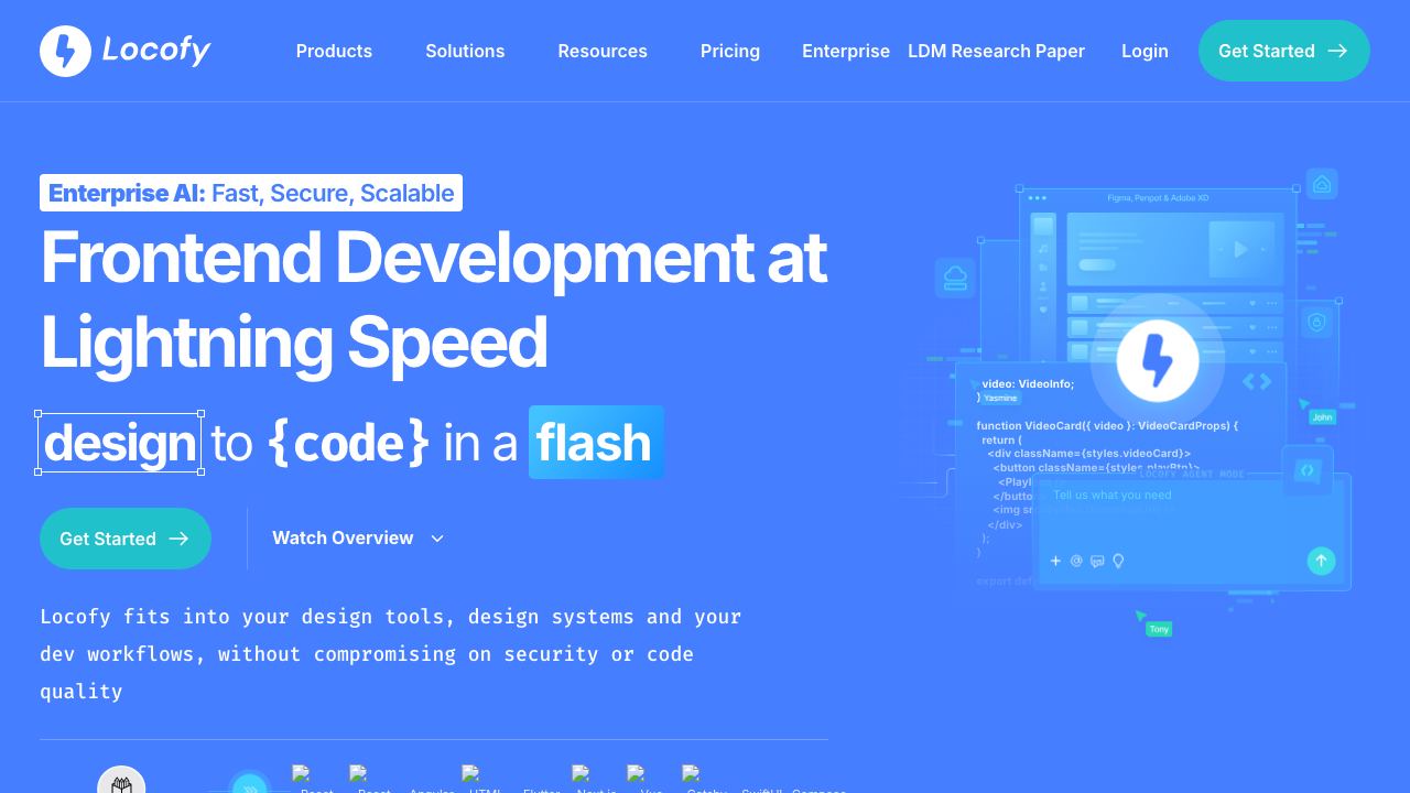 Locofy.ai 网站截图